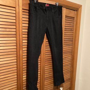 MENS TRUTH SUBSTANCE COMMON SENSE JEANS BLACK 34X32